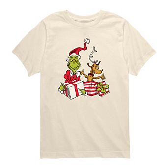 Toddler Boy Dr. Seuss The Grinch & Max Short Sleeve Graphic Tee