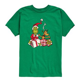 Toddler Boy Dr. Seuss The Grinch & Max Short Sleeve Graphic Tee