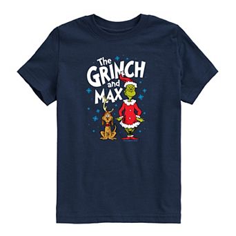 Toddler Boy Dr. Seuss The Grinch & Max Short Sleeve Graphic Tee