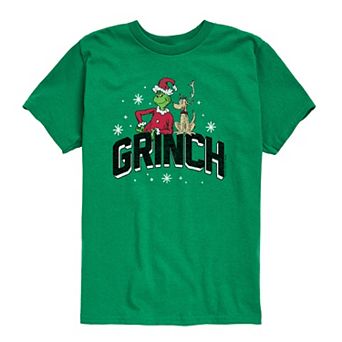 Toddler Boy Dr. Seuss Grinch Short Sleeve Graphic Tee