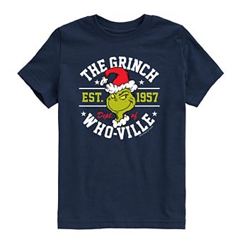 Toddler Boy Dr. Seuss The Grinch Who-Ville Short Sleeve Graphic Tee