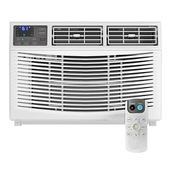 Window Air Conditioner 1000 BTU for Rooms Up to 450 Sq ft, Remote Control Included for Bedroom