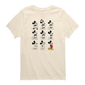 Toddler Boy Disney’s Mickey Mouse Evolution Short Sleeve Graphic Tee
