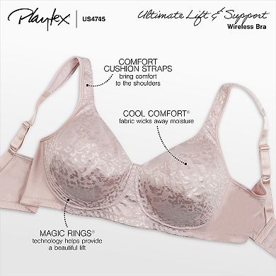 Playtex 18 Hour Ultimate Lift & Support Wireless Bra 4745