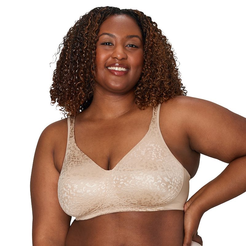 Playtex 18 Hour Ultimate Lift & Support Wireless Bra 4745, Women's, Size: 38 Ddd, Brown Animal