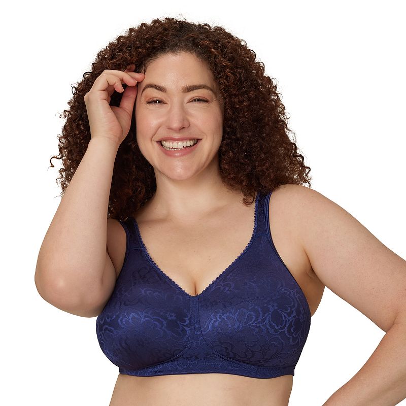 Playtex 18 Hour Ultimate Lift & Support Wireless Bra 4745, Women's, Size: 38 C, Blue Velvet