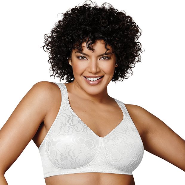 Women's Size 44C Playtex 18-Hour Active Comfort Jacquard Bra 5452 WH NWT
