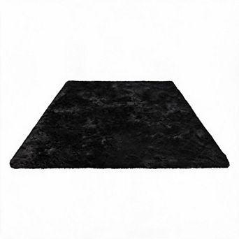 Ultra Soft Soft Area Rug - Washable Shag Carpet with Non-Slip Backing for Bedroom
