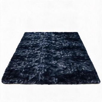 Ultra Soft Soft Area Rug - Washable Shag Carpet with Non-Slip Backing for Bedroom