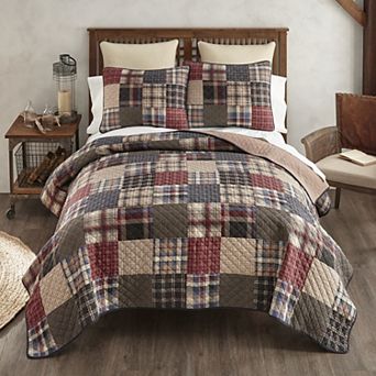Donna Sharp Ranger Pieced Cotton Quilt Set with Shams