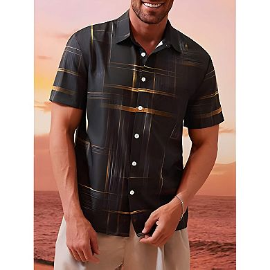 Men's Summer Button Shirt