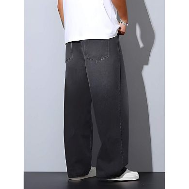Men’s Relaxed Wide Leg Jeans