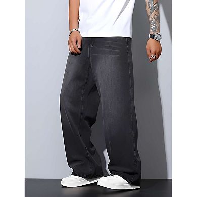 Men’s Relaxed Wide Leg Jeans