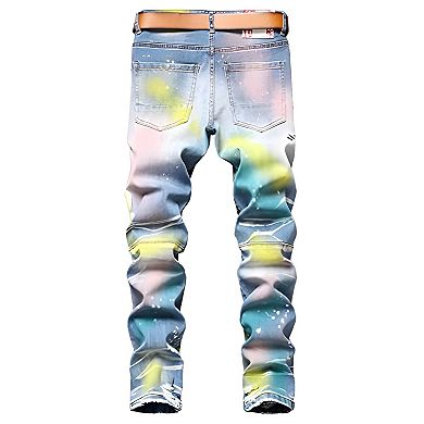 Mens Vintage Biker Jeans