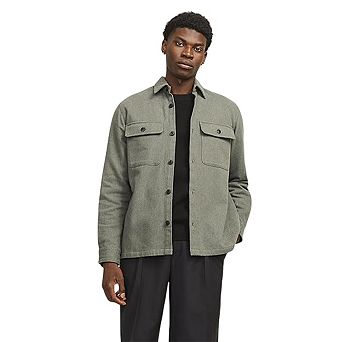 Jack And Jones Mens Chest Pocket Overshirt
