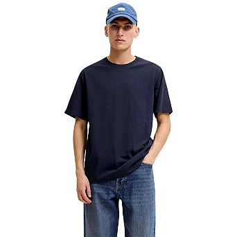 Jack And Jones Mens Basic Plain Regular T-Shirt