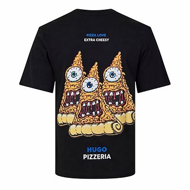Hugo Boss Mens Nizzerio Pizza T-Shirt