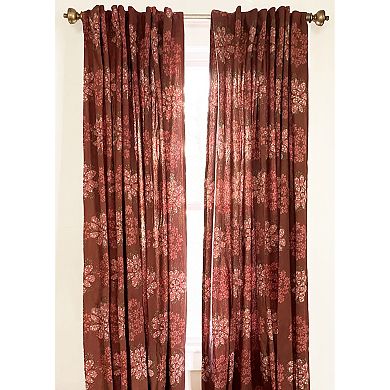 Block Print Cotton Window Panel - 84"