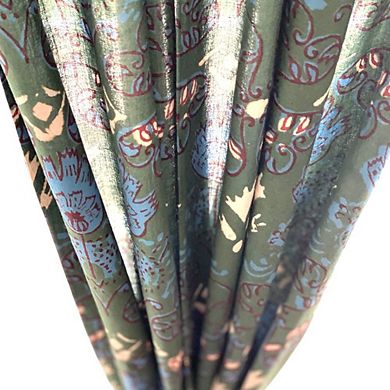 Block Print Cotton Window Panel - 96"