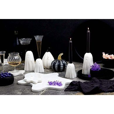 Black Soapstone Pumpkin