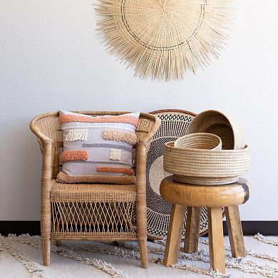 Basket Woven Natural Grass Dengu