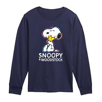 Toddler Boy Peanuts Snoopy & Woodstock Long Sleeve Graphic Tee