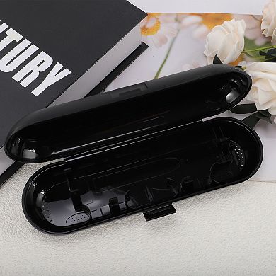 Frosted Electric Toothbrush Travel Case Compatible with Oral-B, Philips & Most Electric Toothbrushes
