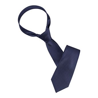 Men's Self-Tied Necktie Classic Width Polka Dot Ties for Men Formal Wedding