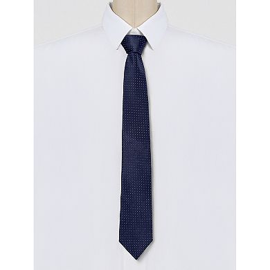 Men's Self-Tied Necktie Classic Width Polka Dot Ties for Men Formal Wedding