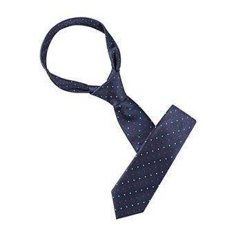 Men's Skinny Necktie Self-tied Polka Dots Formal Casual Slim Tie