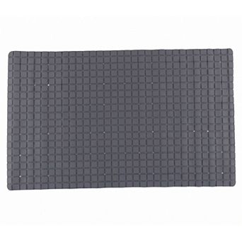 30"x18" Non-Slip Mat, Strong Suction Cups Bathtub Mat, TPE Bath Mat for Tub Massage Grid Texture
