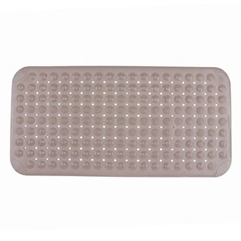 32"x16" Bath Tub Mat Non Slip Suction Cups and Drain Holes, Machine Washable Quick Dry Bathtub Mats