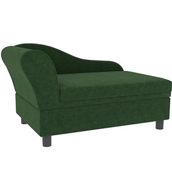 Pet Sofa Bed with Hidden Storage and Soft Cushion for Small Dogs and Cats