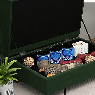 Pet Sofa Bed with Hidden Storage and Soft Cushion for Small Dogs and Cats