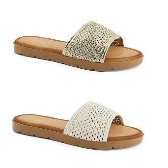 ANDREA Women's DUO PACK Mules 94780 - 3889183