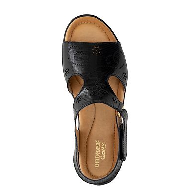 ANDREA Women's T-Sandals Leather 65431 - 3944721