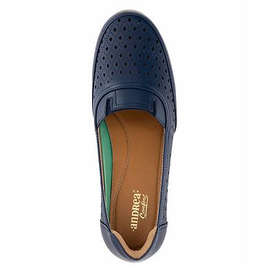 ANDREA Women's Loafers Leather 93379 - 3946206