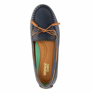 ANDREA Women's Loafers Leather 93384 - 3946305