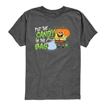 Toddler Boy SpongeBob SquarePants "Put The Candy In The Bag" Graphic Tee