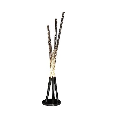 HomeRoots 49" Silver LED Novelty Floor Lamp