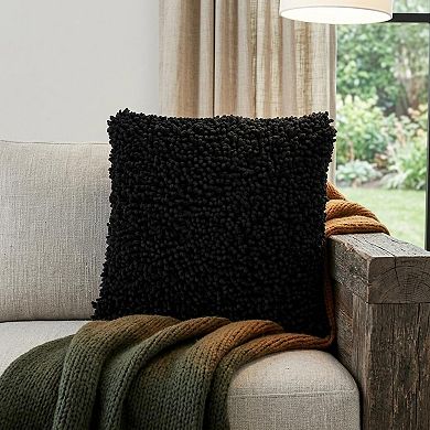 HomeRoots 18" Cotton Throw Pillow