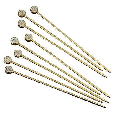 Cocktail Picks Stainless Steel Gold Finish