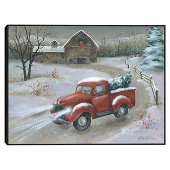 Masterpiece Light the Way Home Framed Canvas Wall Art