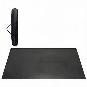 Portable Non-Slip Dance Floor Mat 6x4ft - Durable PVC Exercise Flooring for Ballet, Jazz, Home Gym