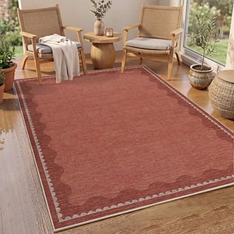 lxt-Washable Jute Area Rug Modern Neutral Carpet for Living Room Bedroom Dining Room Patio Porch