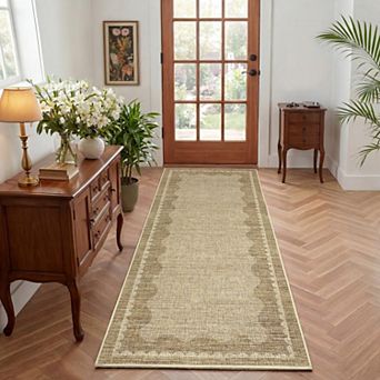lxt-Washable Jute Area Rug Modern Neutral Carpet for Living Room Bedroom Dining Room Patio Porch