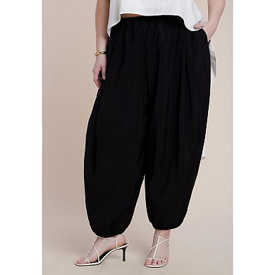 ELOQUII Women's Plus Size Dramatic Balloon Pants