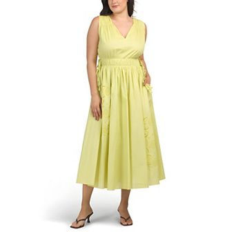 Relaxed Fit Tassel Maxi Dress