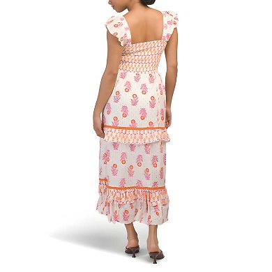 Soft Smocked Midi Dress