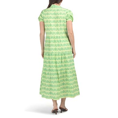 Button Up Floral Maxi Shirt Dress